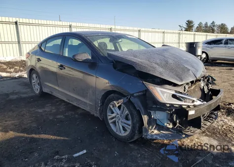 2020 Hyundai Elantra Sel from USA, damaged, VIN 5NPD84LF1LH629548